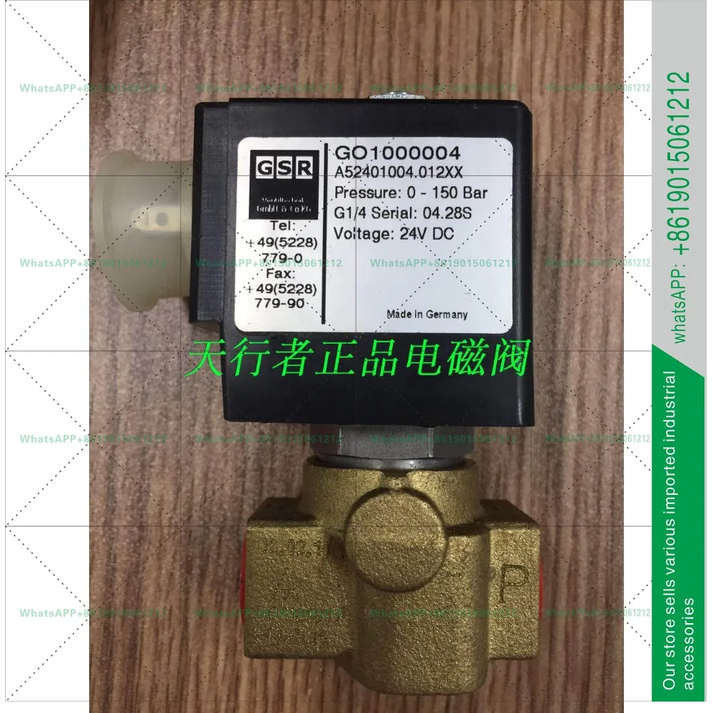 Original Solenoid Valve 52 Series Direct Acting A52401004G1/4 High Pressure 150bar24v
