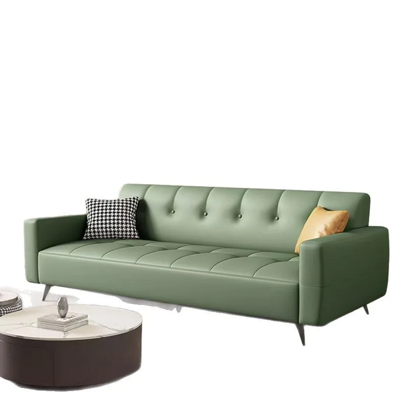 

Small apartment rental house leave-in cat claw skin office high-end light luxury Internet celebrity sofa bed factory direct sale