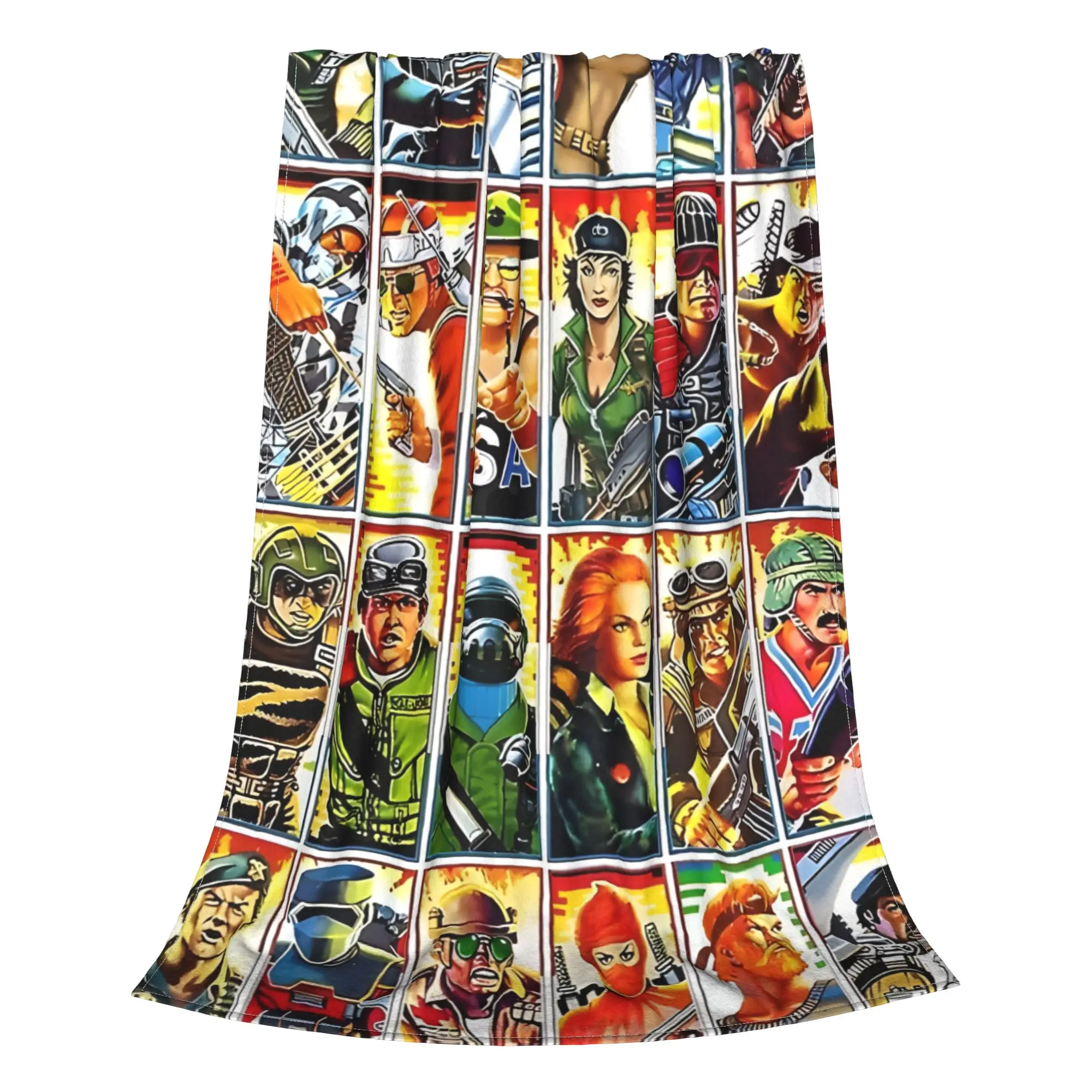 1PC A Real American Hero GI Joe Home Room Decorations Winter Blankets For Adults Bedding Home Interior Sofa Knee