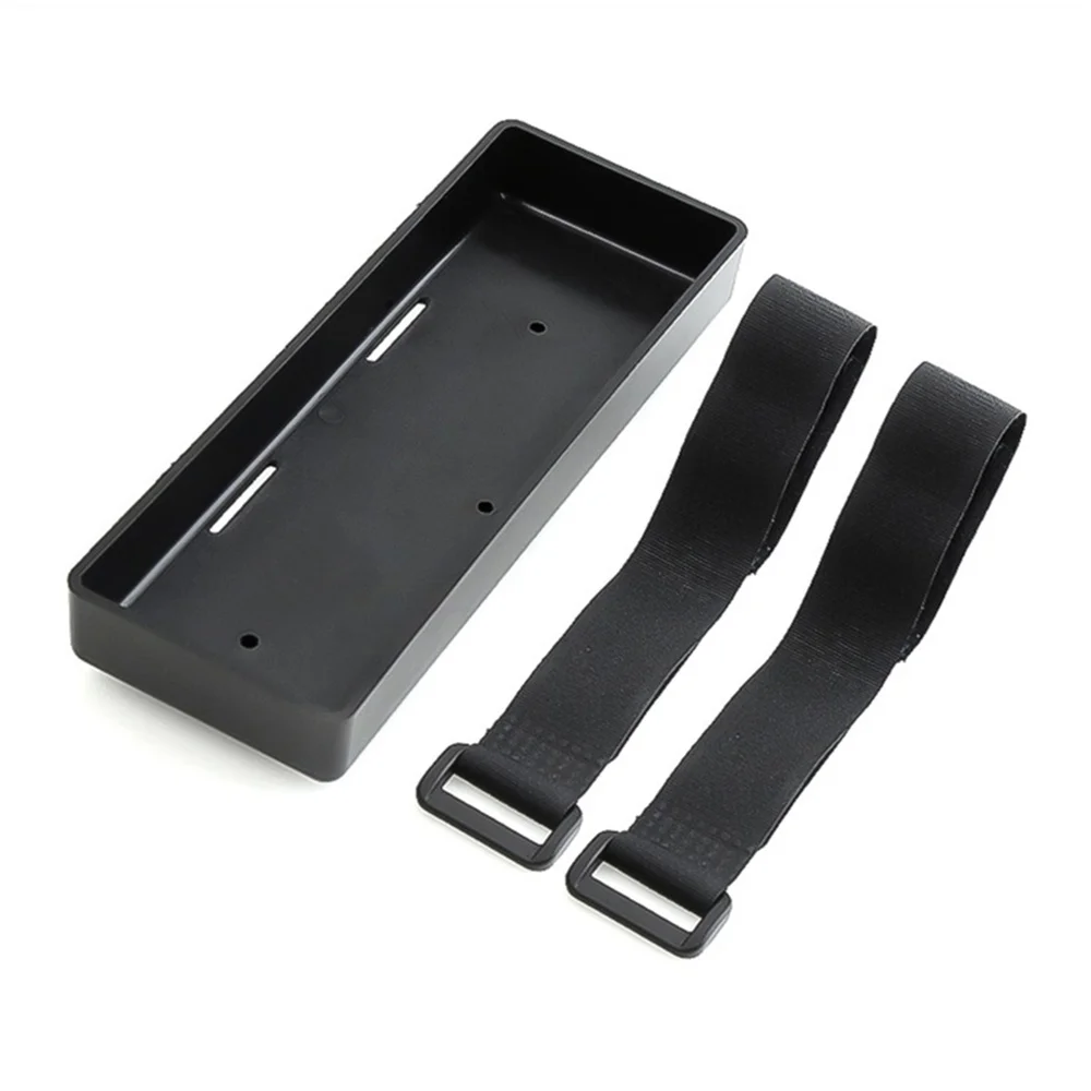 Y02A2 Set RC Plastic Battery Tray Case Battery Box Bracket for 1/8 1/10 Axial SCX10 Traxxas TRX4 D90 RC Crawler Car Parts