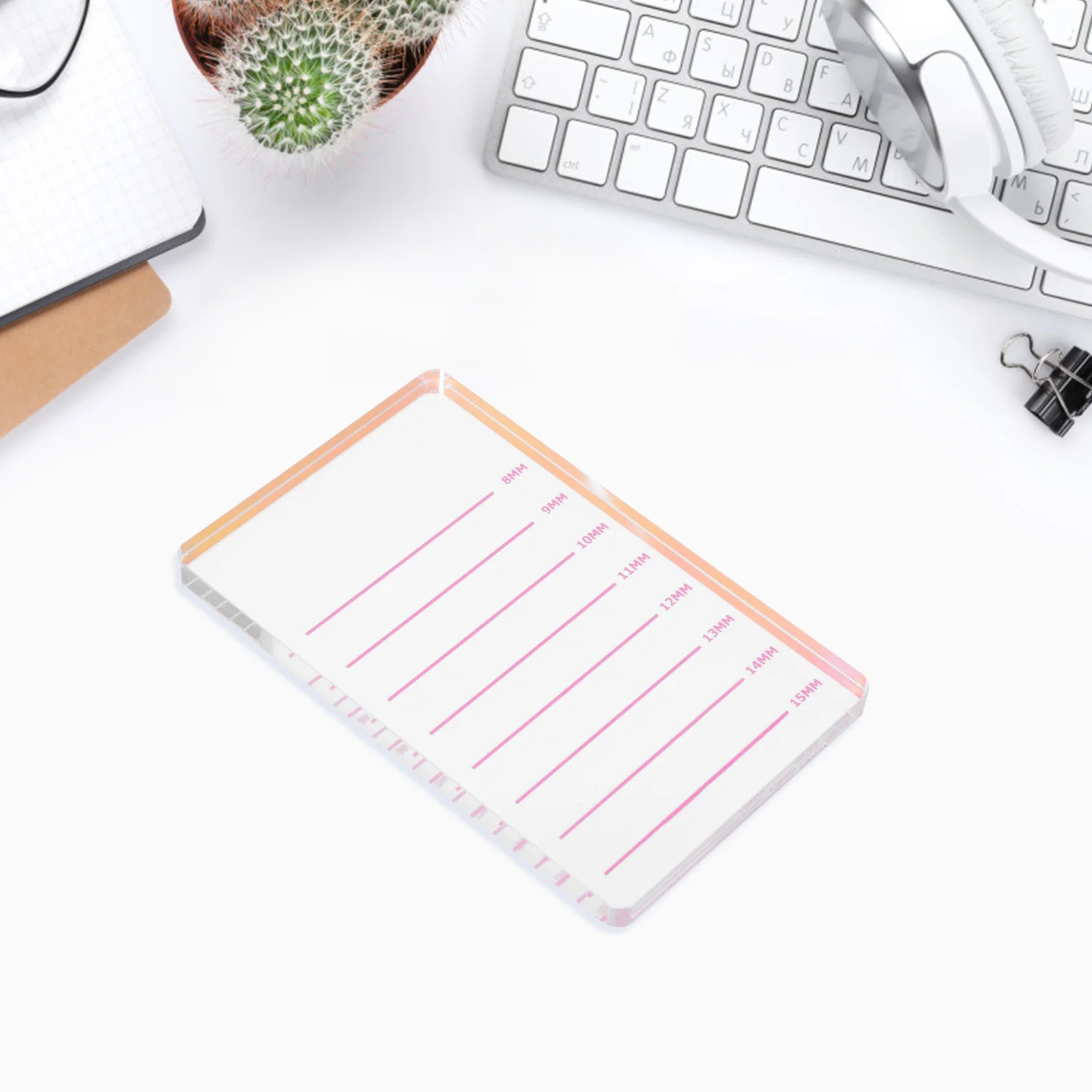 1 قطعة لوحة تطعيم الرموش السلس لاش تمديد مجلس صالون تجميل أداة كاذبة لاش البليت تطعيم ملحقات تمديد صينية #2