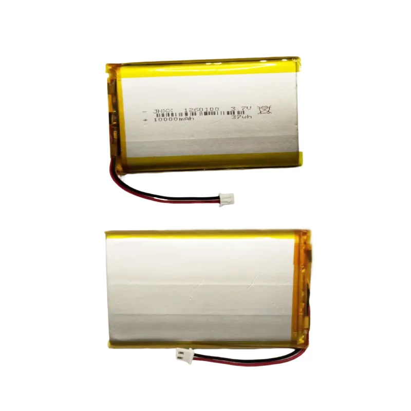 3.7V 10000mAh Oplaadbare Batterij 1260100 Lithium Ion Polymeer Lithium Batterij Voor Solar Light Power Bank Radio GPS