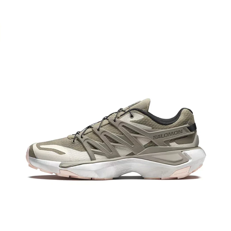 Salomon XT PU.RE Advanced Retro, Stylish, Versatile, Durable, and Lightweight Low-Top Running Shoes (Unisex), Gray/Brown  478026