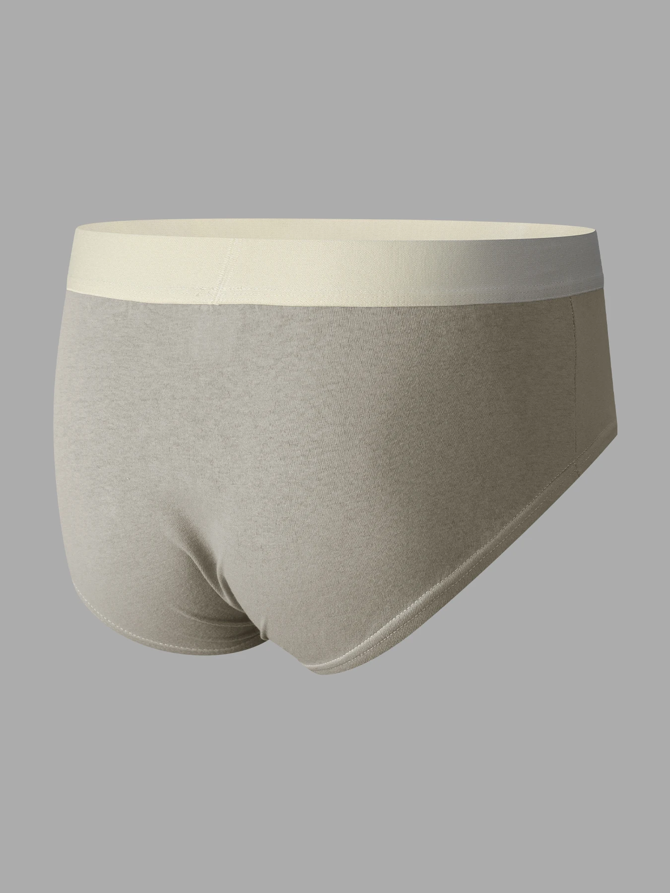 Norcotton 6-Pack Men's Apricot-Colored Pure Cotton Briefs, Available in Various Color Combinations, Soft, Skin-Friendly, and Breathable, Suitable for Home and Daily Commuting Wear