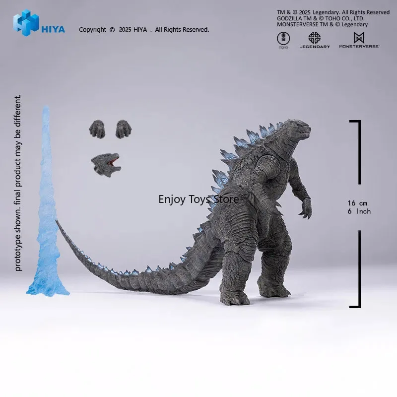 

[Pre-Order]HIYA 18CM 7inch Action Figure Exquisite Basic Series Godzilla 2014 Godzilla Translucent Ver.