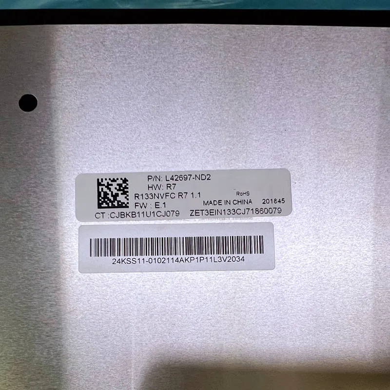 Imagem -05 - Original L42697-nd2 R133nvfc r7 Tela 13.3 Polegada Ultra-fino sem Orelha Ips Tela de Alta Qualidade Totalmente Testado Navio Rápido Novo