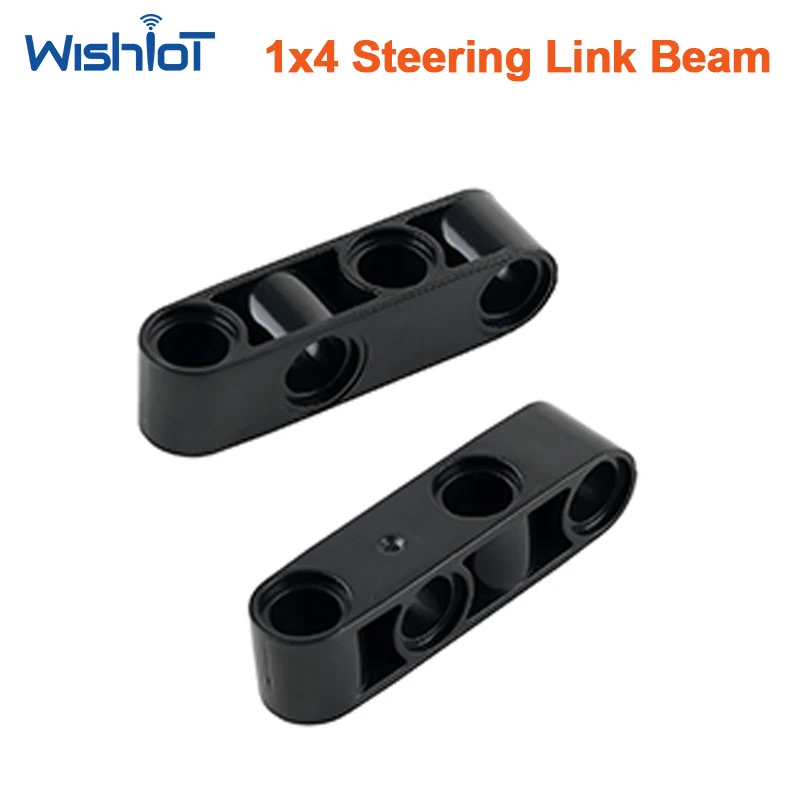1x4 Steering Link Beam Technical Parts MOC Building Blocks Small Particles DIY Educational Children Toys