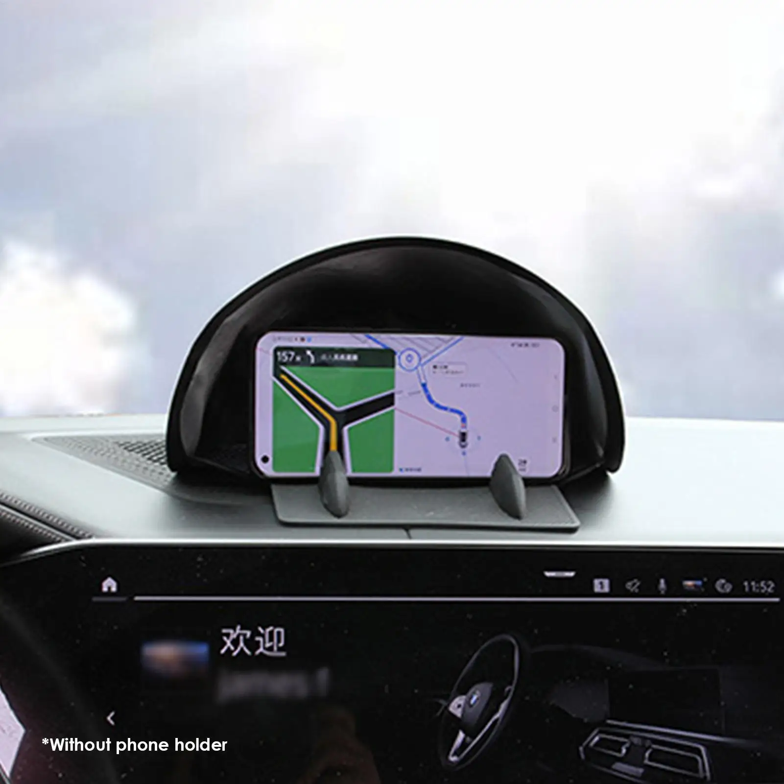Car GPS Navigation Sunshade Visor Cover Sun Shade Barrier Light Cover GPS Navigator Sun Shade Case Auto Interior Accessories