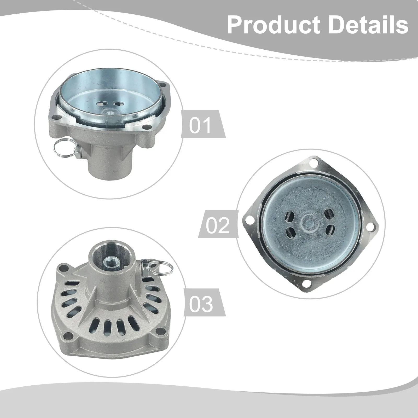 

High Performance Clutch Drum Housing Grass Trimmer Connection Plate Housing Metal Reliable And Sturdy Replaces