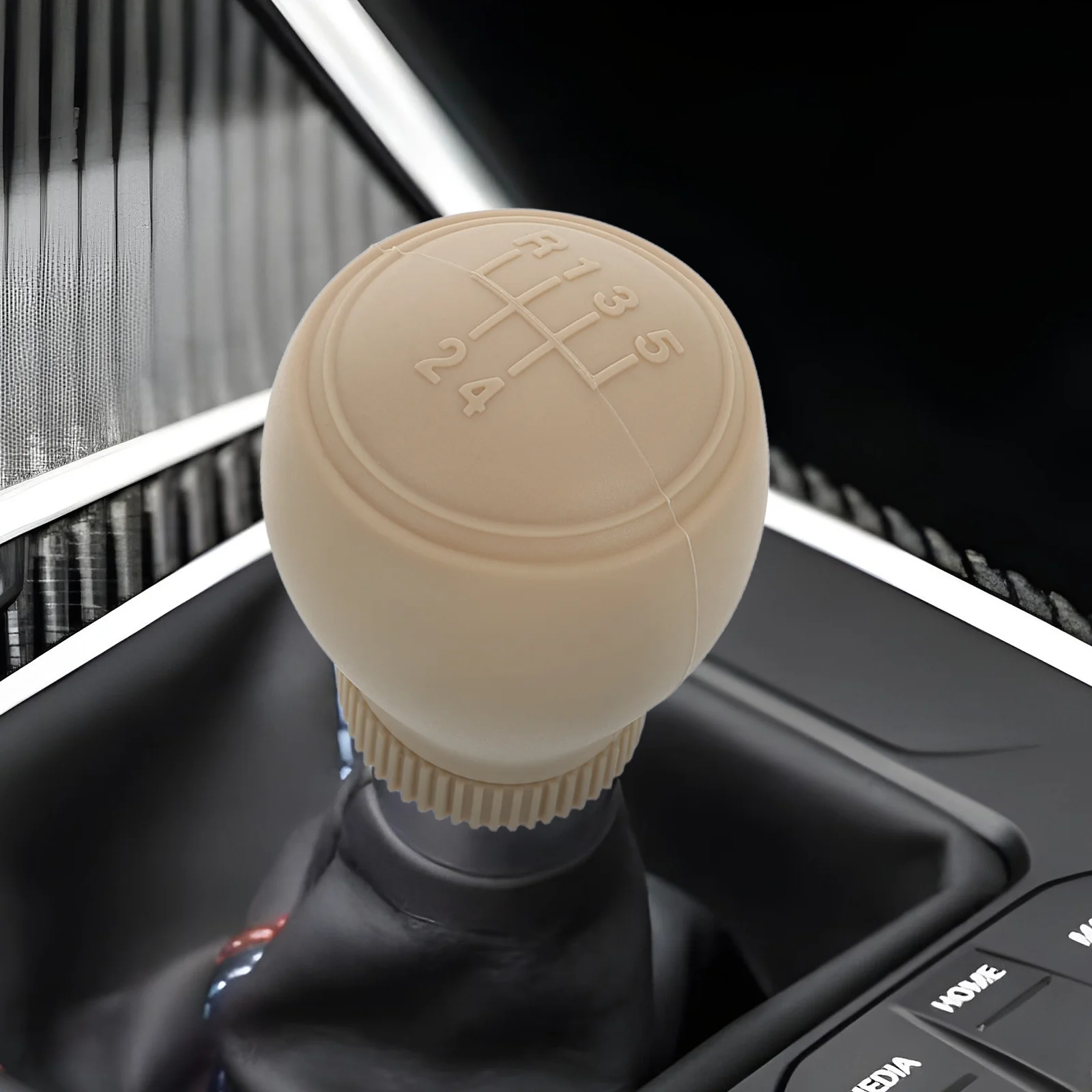 

2pcs Anti Slip Silicone Universal Manual Shifter Covers Accessory Durable Non Slip Protection Stylish Decorative For Universal