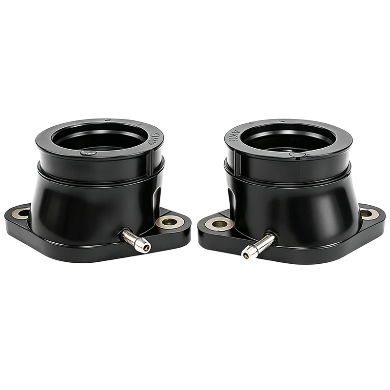 4 pcs Motorcycle Carburetor Intake Manifold Pipe Interface Adapter for Yamaha XJR1200 XJR 1200 SP XJR1300 XJR 1300 SP 1994-2001