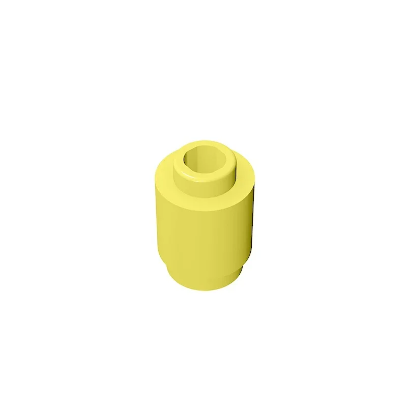 Gobricks GDS-605 RUNDER STEIN 1X1 kompatibel mit Lego 3062 30068 35390 pädagogischen Bausteinen, technisch