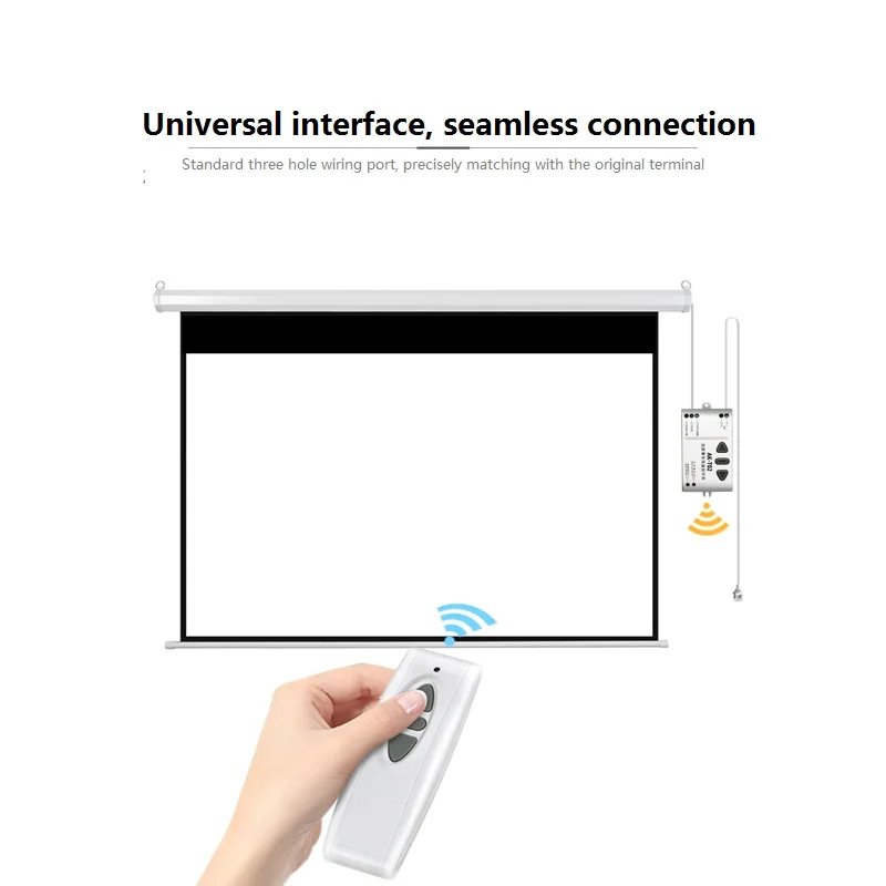 مفتاح بجهاز تحكم عن بعد لشاشة الإسقاط ، وحدة تحكم خاصة ،