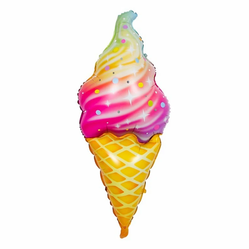 Ice Cream Foil Balloon Summer Kids Birthday Party Decoration