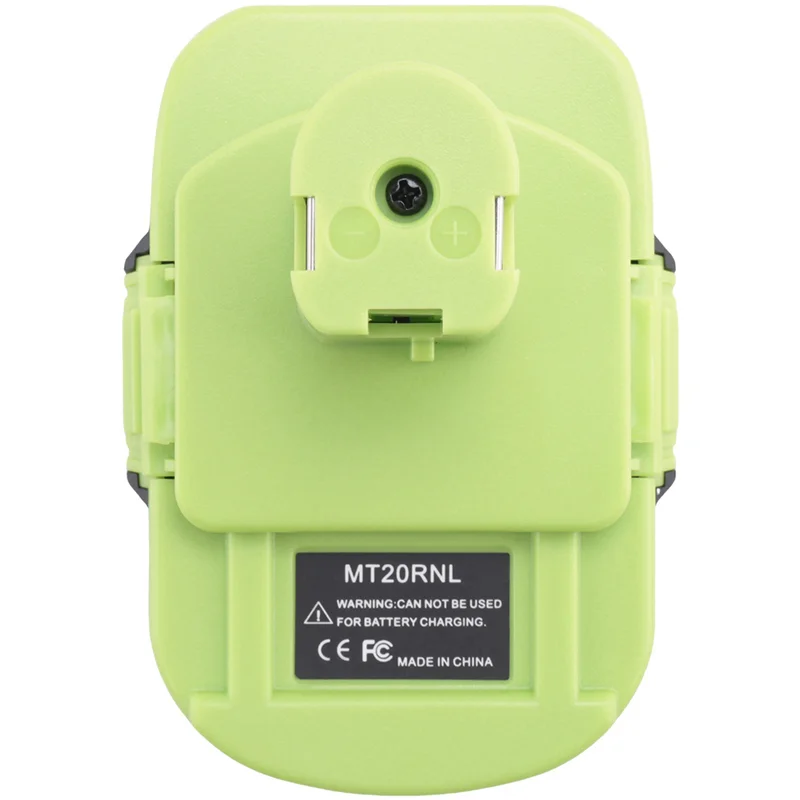 

ABPQ-2X MT20RNL Battery Adapter Use For Ryobi 18V Tools,Converts For 18V Li- Battery To Ryobi 18V Li- Battery