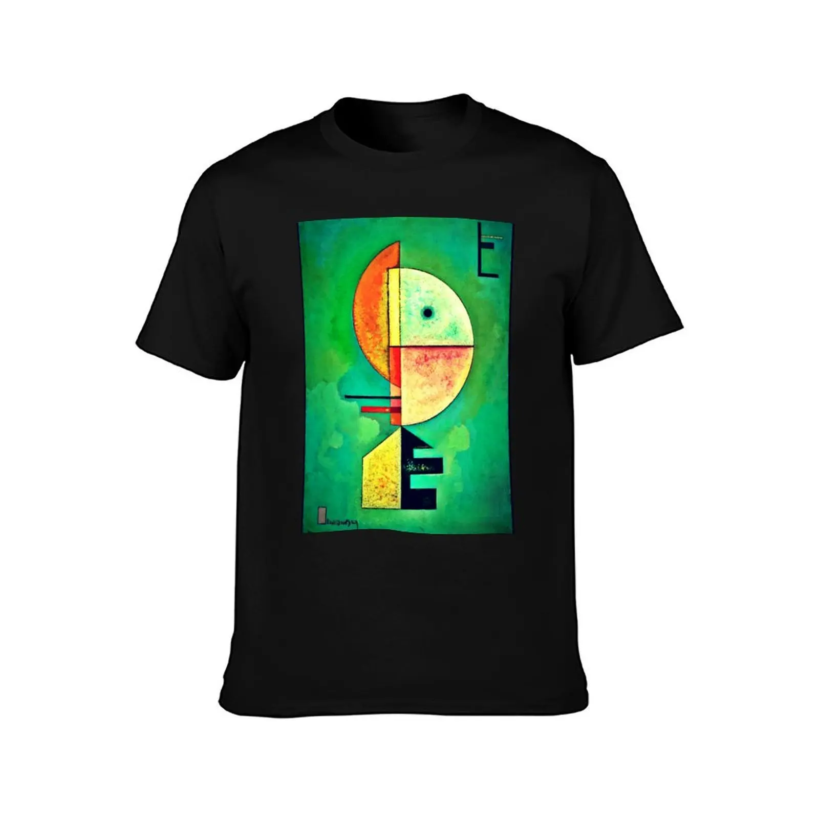 Upward by Vasily kandinsky | Kandinsky's Abstract Art T-Shirt t shirts for man cotton funny T-Shirt