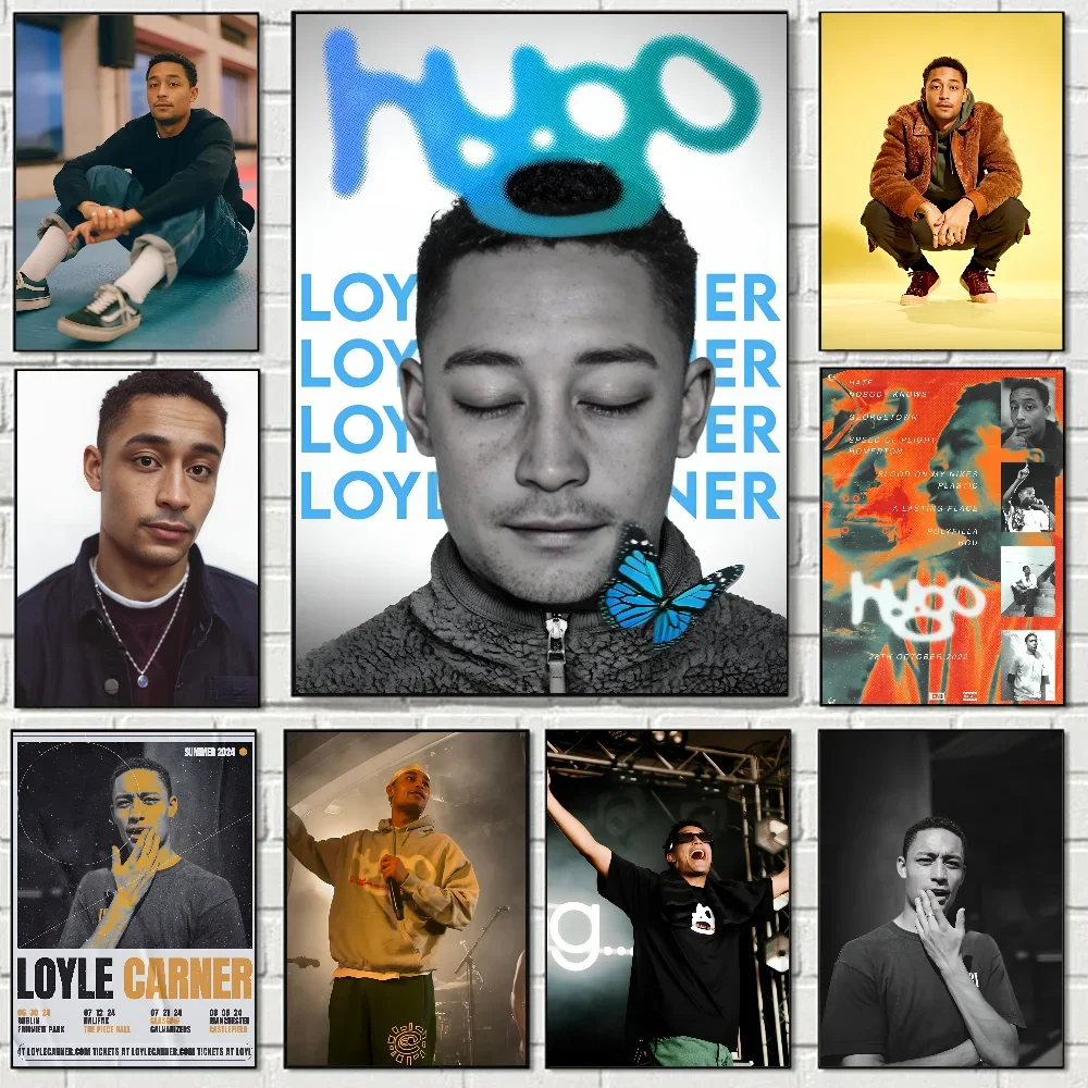 1PC Music Star Loyle Carner Bakar Poster Poster Paper Print Home Living Room Bedroom Entrance Bar Cafe Art Painting Decoration