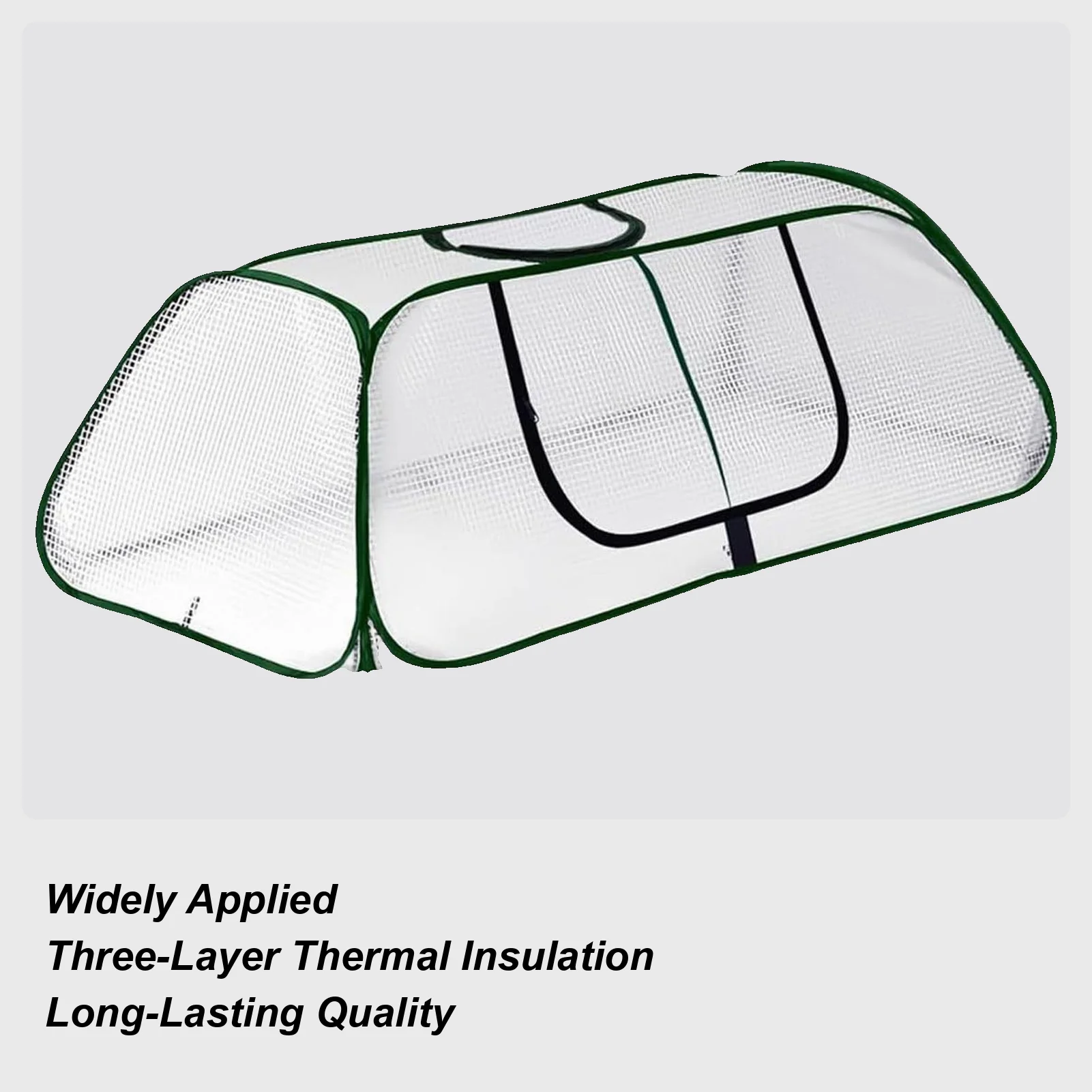 

Greenhouses For Outdoors Portable Protector With Door Winter Garden Rows Plants Frost Cover For Vegetable Seedling Flower