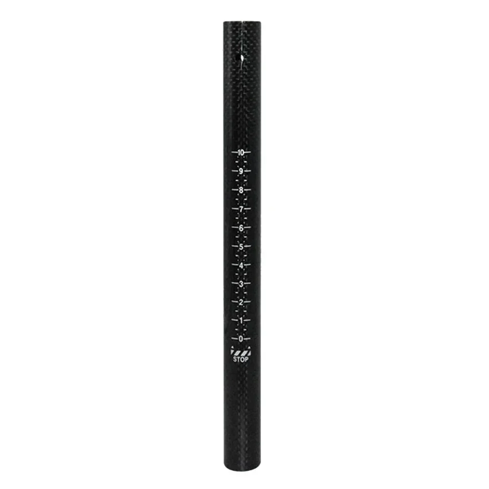 

Bike Seat Post Seatpost Tube Ergonomic Design Carbon Bike Seatpost 22 2x300mm Lightweight Seatpost for For kids Balance Bike