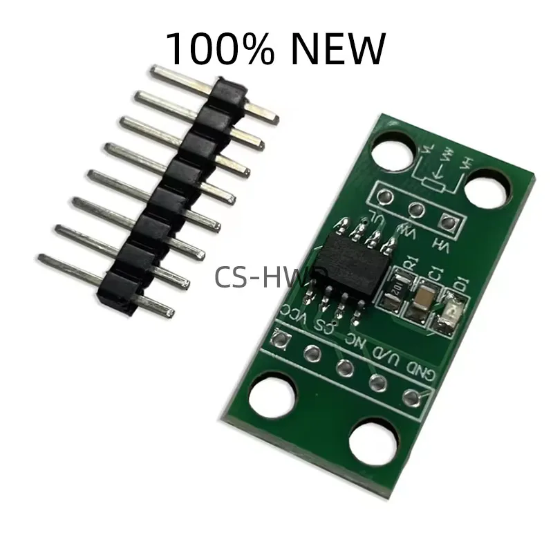 Digital potentiometer circuit board module, adjustable, 10K, 50K, 100th order, X9C103S/X9C503S