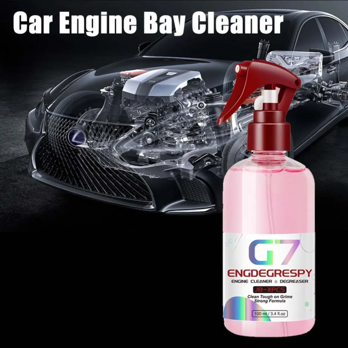 G7 Car Engine Bay Cleaner Powerful Decontamination for Engine Warehouse Cleaning Oil Dust Grease Remover Car Cleaning Product