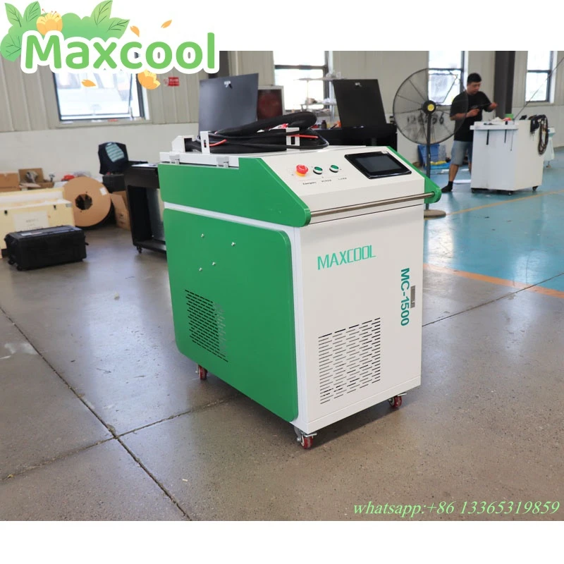 Laser Max 1000W 1500W 2000W 3000W Laser Cleaner Rust Paint Removing Machine Fiber Portable Laser Cleaning Machine