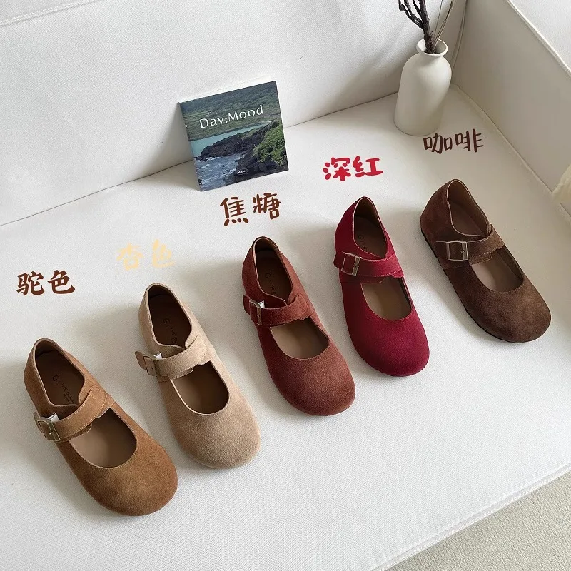 รองเท้าบ้านรองเท้าแตะแพลตฟอร์ม Retro Mary Janes รองเท้าบ้านรองเท้าแตะแพลตฟอร์ม Mary Janes