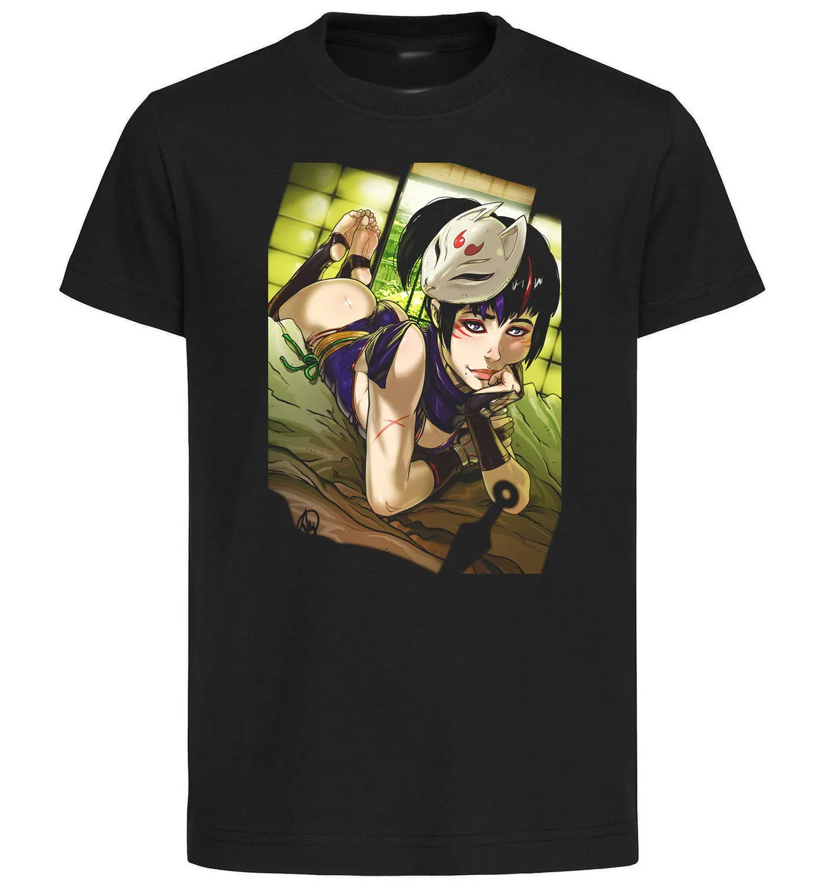 

T-Shirt Black Grey White Ganassa Tekken Kunimitsu