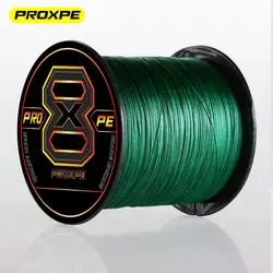 PROXPE X8 Strands 300M 100M 500M 1000M PE Braided Fishing Line 22-100LB Multifilament Floating Wire Fly Carp Sea Saltwater Pesca