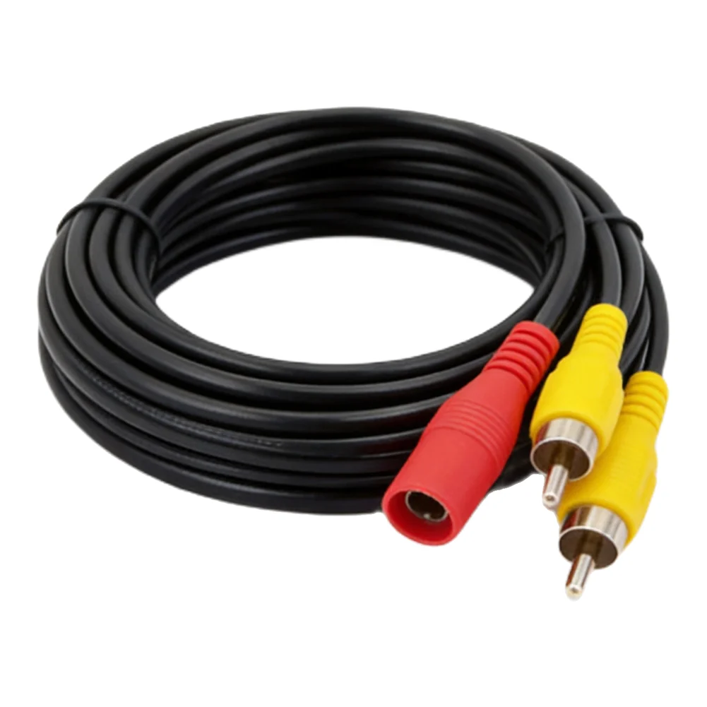 Integrated Video Power Cable Backup Camera Cable Integrated Power Cable Waterproof Design Wear-resistant Material