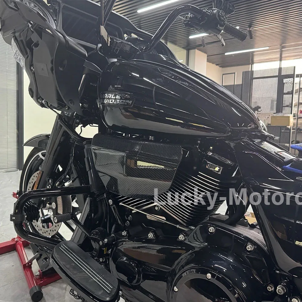 New Motorcycle Air Guide Cover Heat Insulation Guard Fairing For Harley Street Glide ST Road Glide CVO FLTRXSE Road King 2026