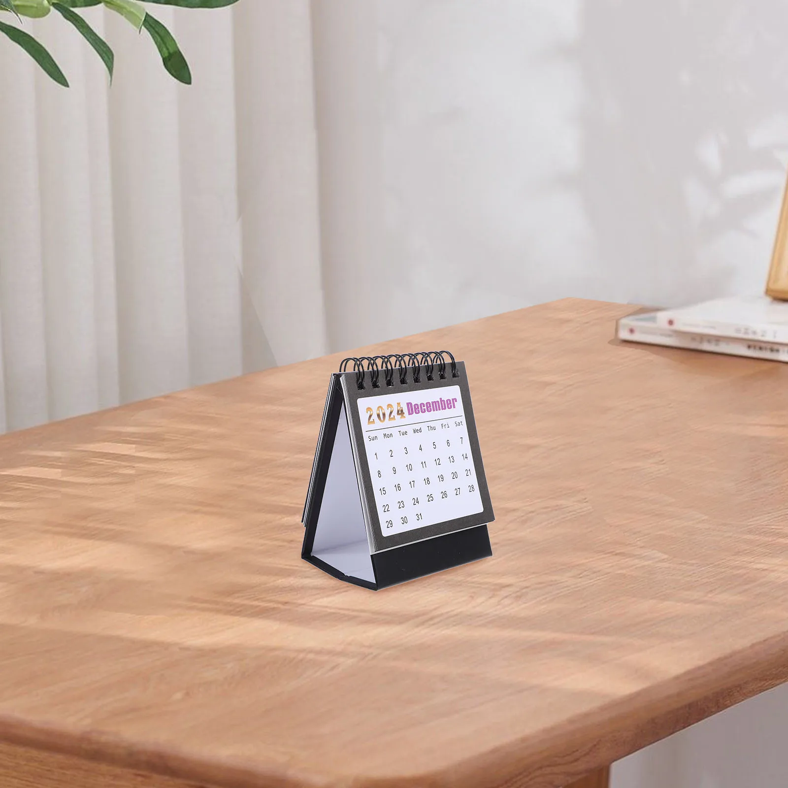 

1 Pcs Cute Mini Desk Calendar 2024-2025 Decorative Monthly Calendar Daily Use Table Calendar Office Supply