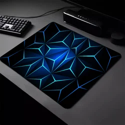 Small Wireless Mouse Mats Geometric Pad on the Table Mausepad Pc Gamer Computer Mat Gaming Laptop Deskmat Mousepad Accessories
