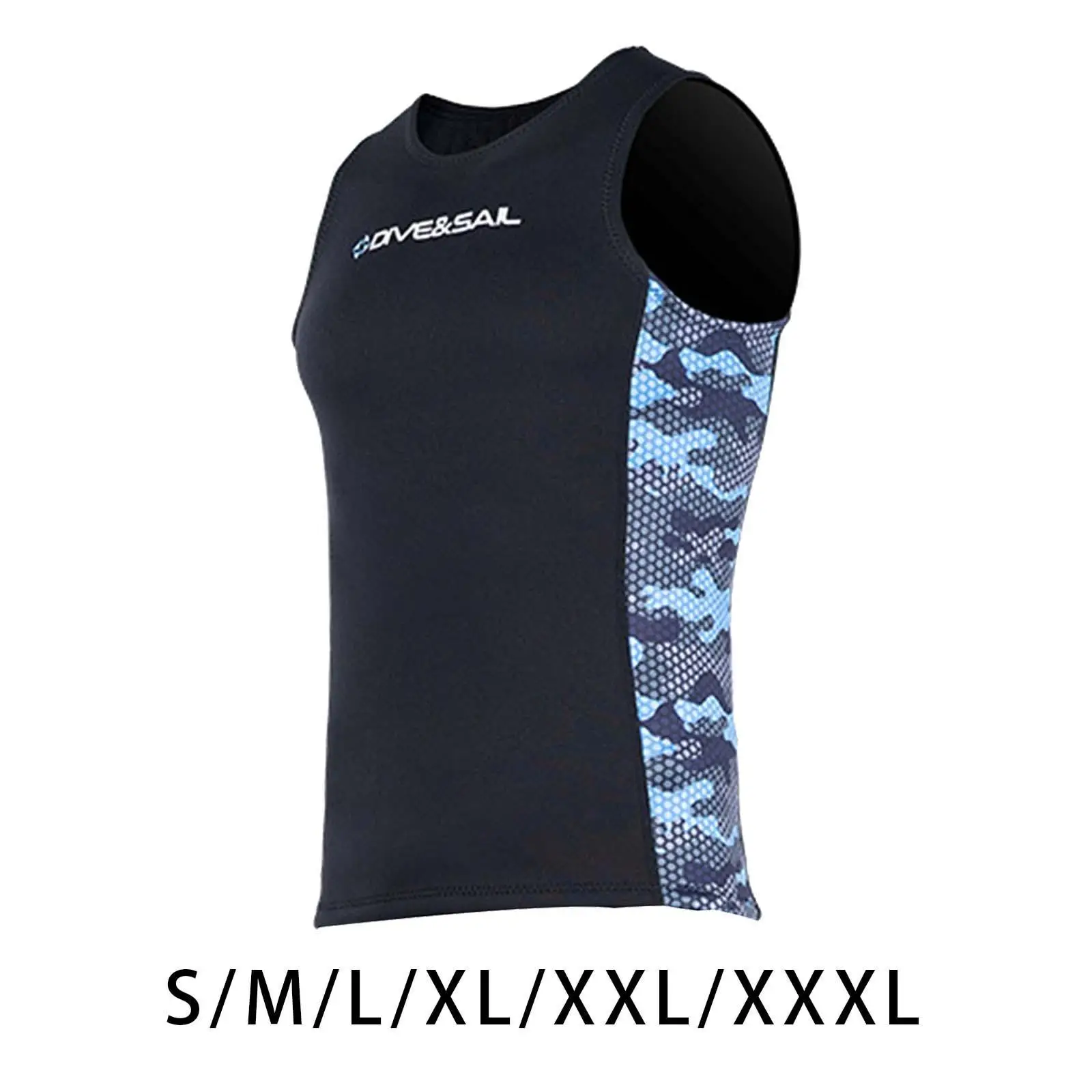 

Men Wetsuit Vest, Scuba Tops,Water Sports,Modern Comfortable,Quick Dry,Diving Sleeveless Vest,Wet Suit Jacket for Snorkelling