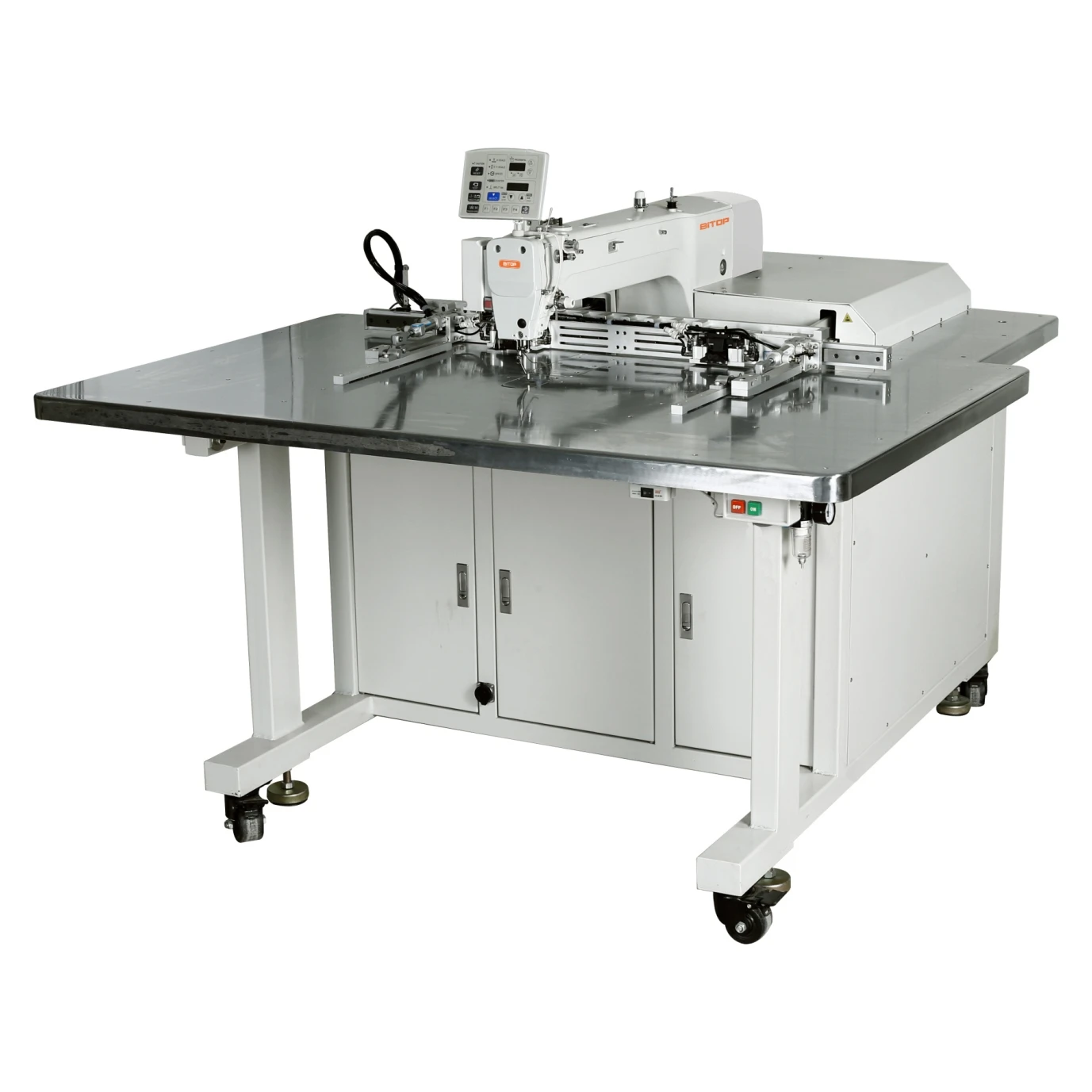 BT-6040GH Industrial High Efficiency Electronic Computer Bags and Shoes Pattern Sewing Machine 60*40cm