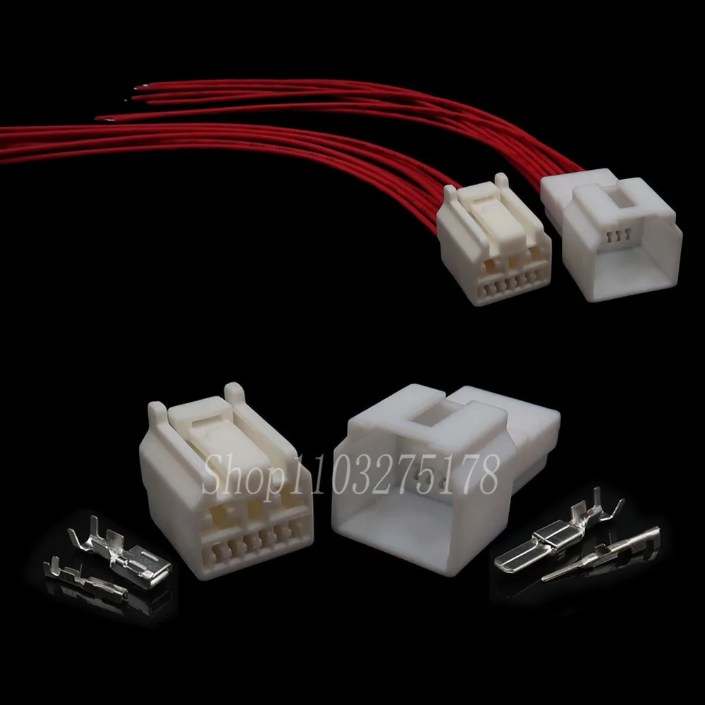 1 Set 8 Pin 6098-2103 Automotive Steering Power Plug Car Wiring Harness Connector