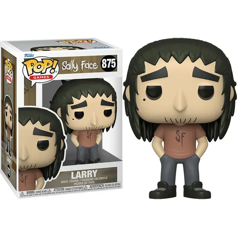 2024 Funko POP Games Sally Face Larry 875# Sal Fisher 876# Sally Face 472# Vinyl Figure Model Toys Collection Birthday Gift Toy