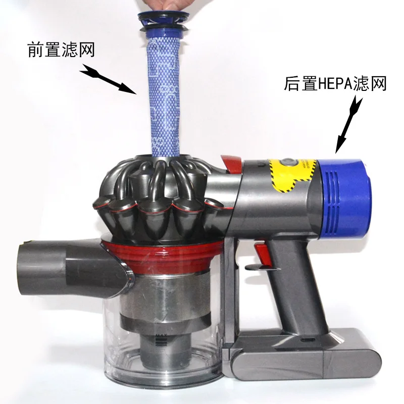For Dyson V6 V7 V8 V10 V11 V12 V15 Vacuum Cleaner Multi Tool Pre Post Motor HEPA Filters Powerhead Hard Floor Turbo Brush Head