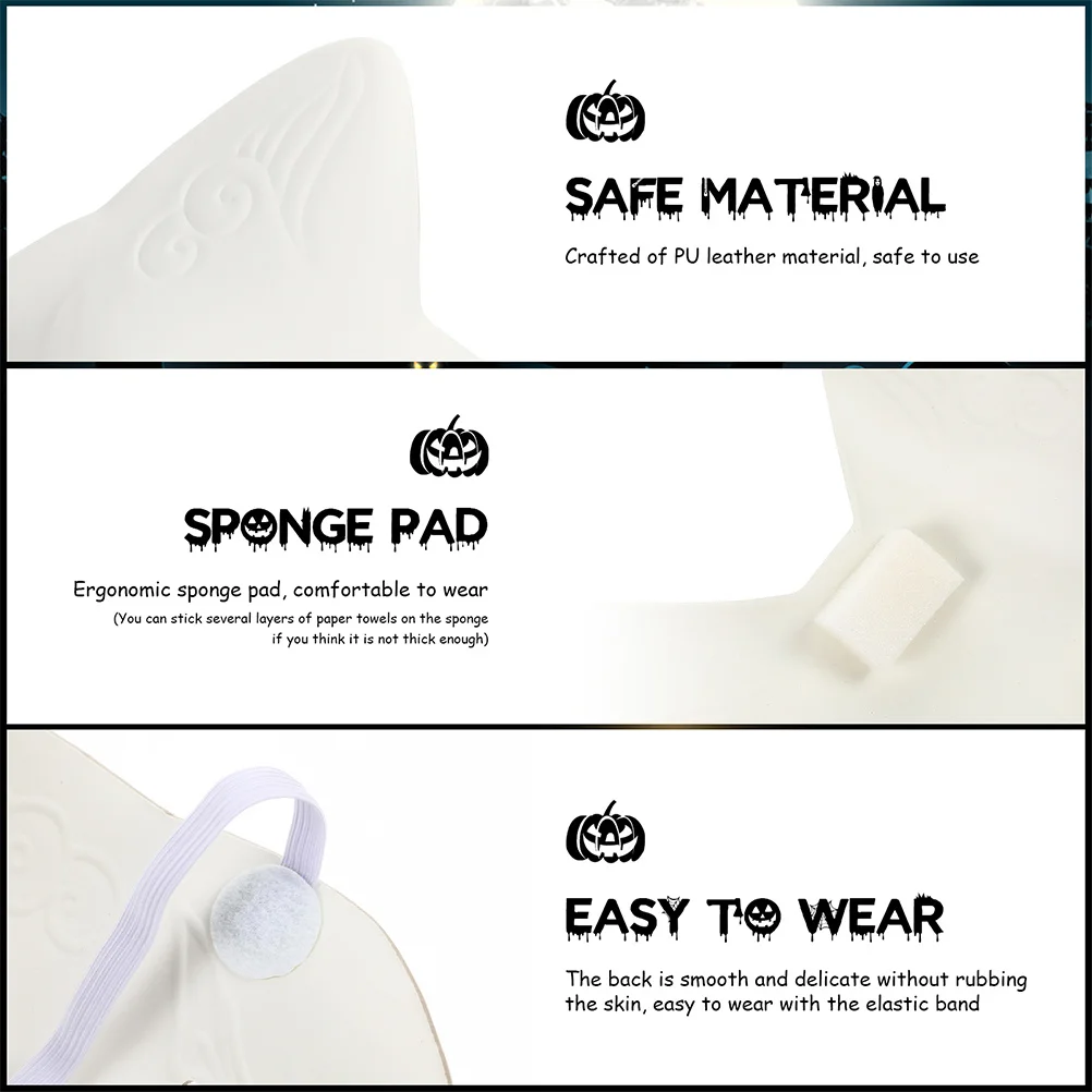 

2 шт., маски с изображением лисы, Ева, мультяшная маска для лица, аксессуар для вечеринки на Хэллоуин, косплей для взрослых, маскарадная маска на Хэллоуин