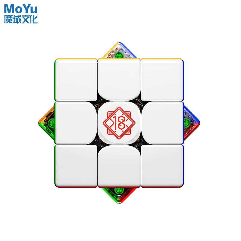 

[CubeCrazy] Moyu Weilong V11 18th 3X3 Magnetic Magic Cube Fidget Toys Weilong V11 AI 18th Anniversary Cubo Magico Puzzle