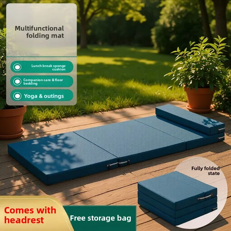 Matelas tatami japonais pliable. Le matelas pliable est simple et portable.