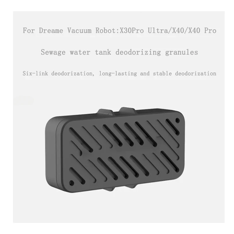 For X30Pro Ultra/X40/X40 Pro Accessories,Sewage Tank Deodorizing Particles Sweeping Robot Vacuum Cleaner Parts