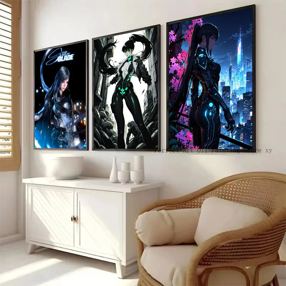 1 قطعة لعبة Stellar بليد المشارك ذاتية اللصق الفن ورقة مقاومة للماء ملصق مقهى بار غرفة جدار ديكور