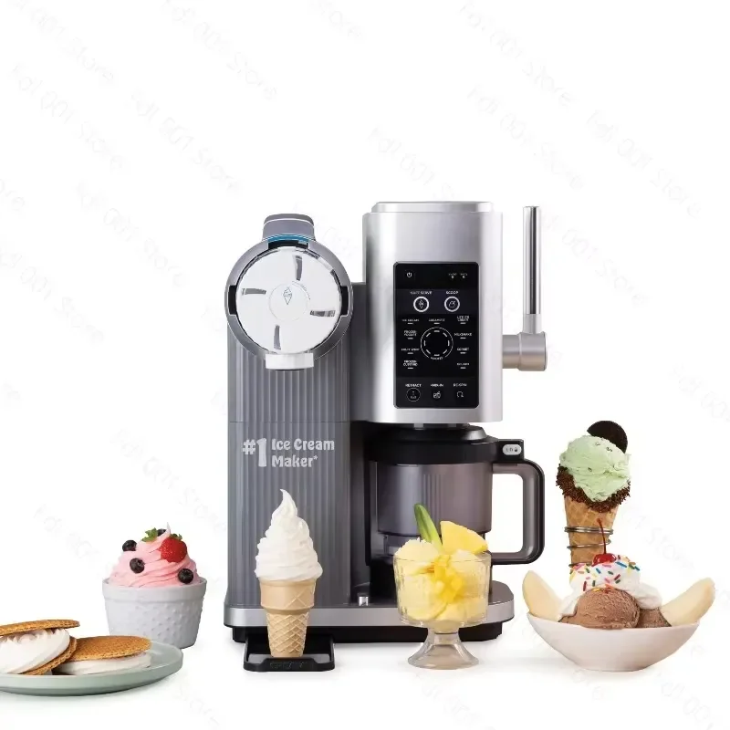 for 701 Automatic Frozen Yogurt Maker Home DIY Soft Serve Cone Smoothie Dessert Appliance Easy Clean Multifunctional Kitchen