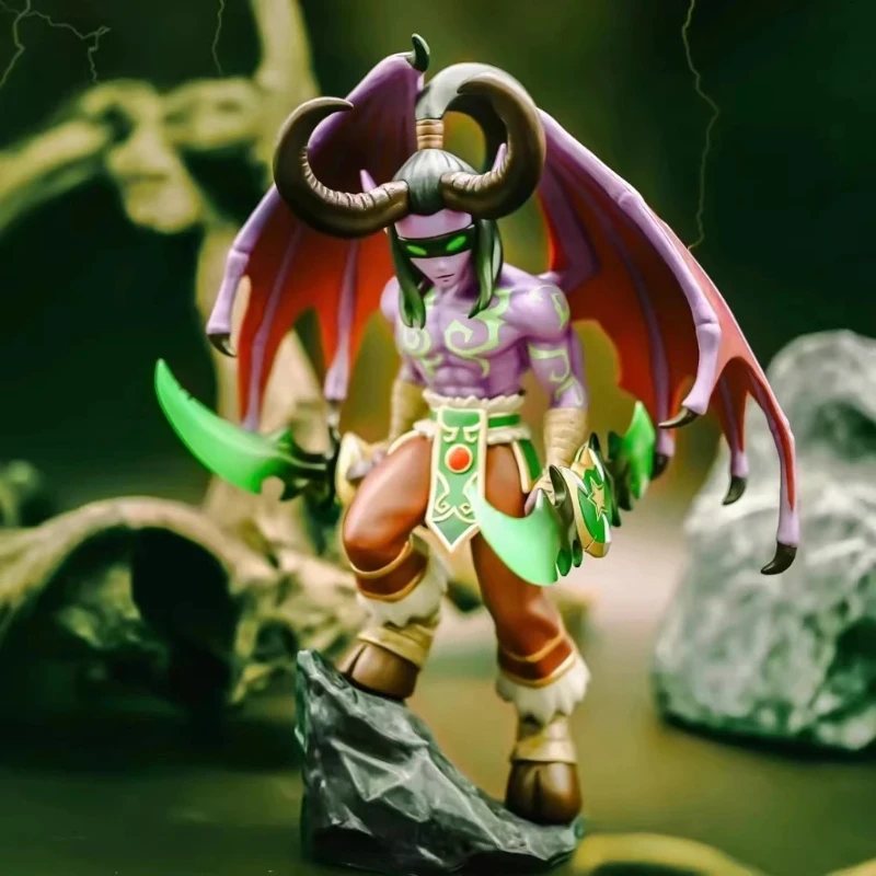 POP MART World of Warcraft Classic Überraschungsbox Spielzeug Ornamente Actionfigur Mystery Box Caja Caixa Überraschungstüte für Jungen Geschenk