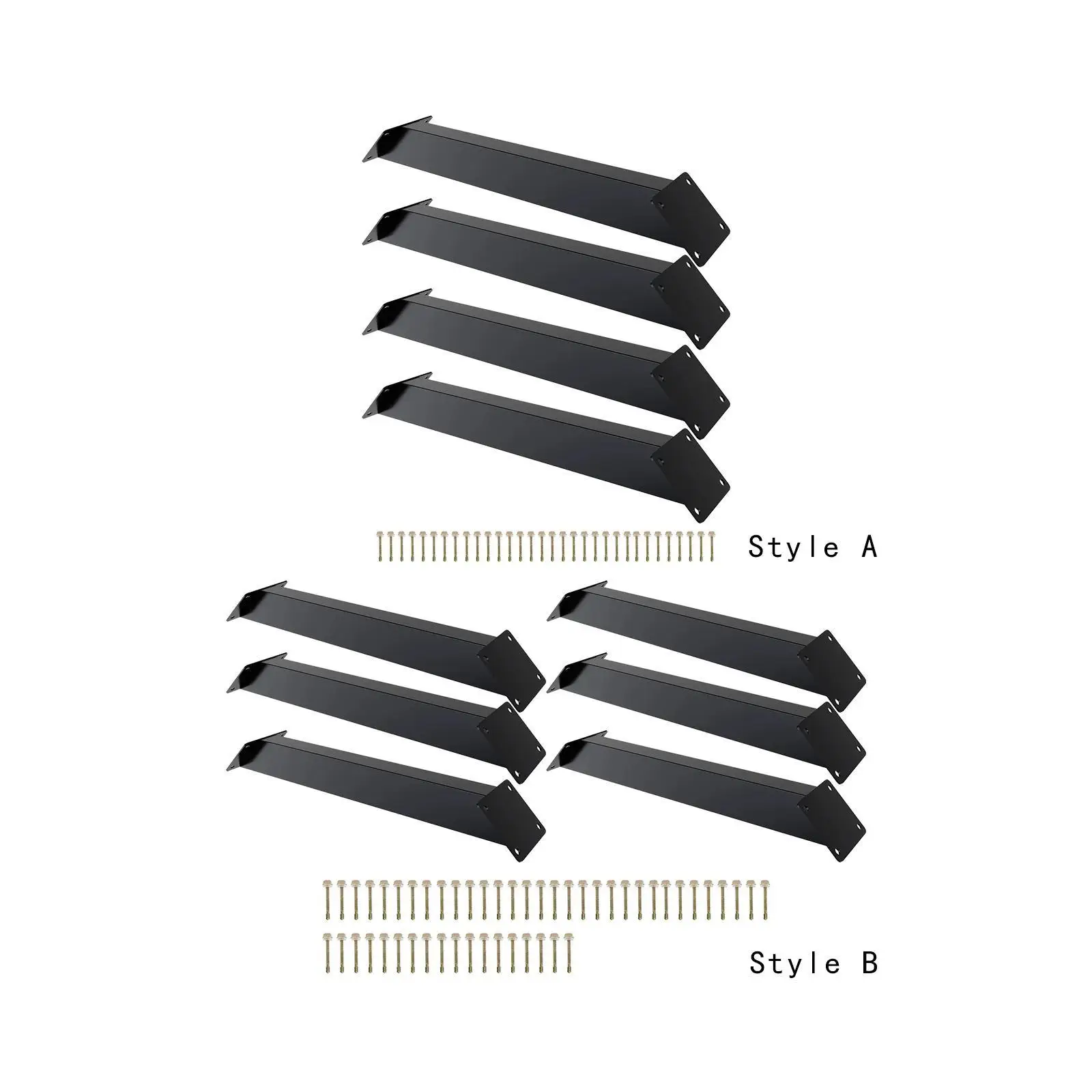 Heavy Duty Pergola Angle Bracket Iron Support Inside Joint Powder Coated Anti Moisture Easy Install for Terrace Cabin