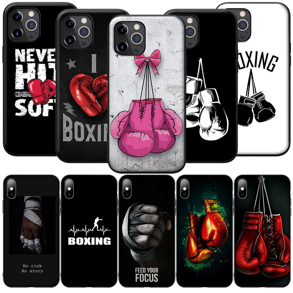 Boxing Gloves New High-End Phone Case for Huawei Nova 5T 4E 3i 3 2 2i Y6 Y6P Y7 Y9 Honor 20 20s 9X 7C Prime Lite 2019