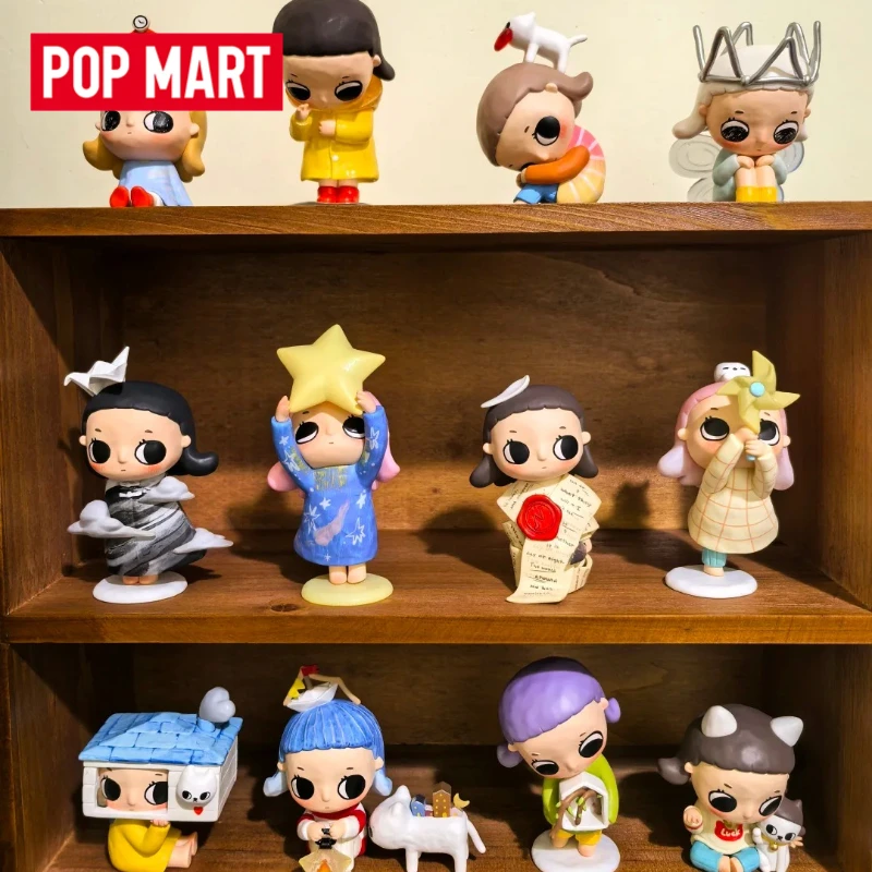POP MART Nyota Growing Up By Your Way Series caja ciega Guess Bag misterio lindos adornos de escritorio muñecas de modelos coleccionables juguetes para niños