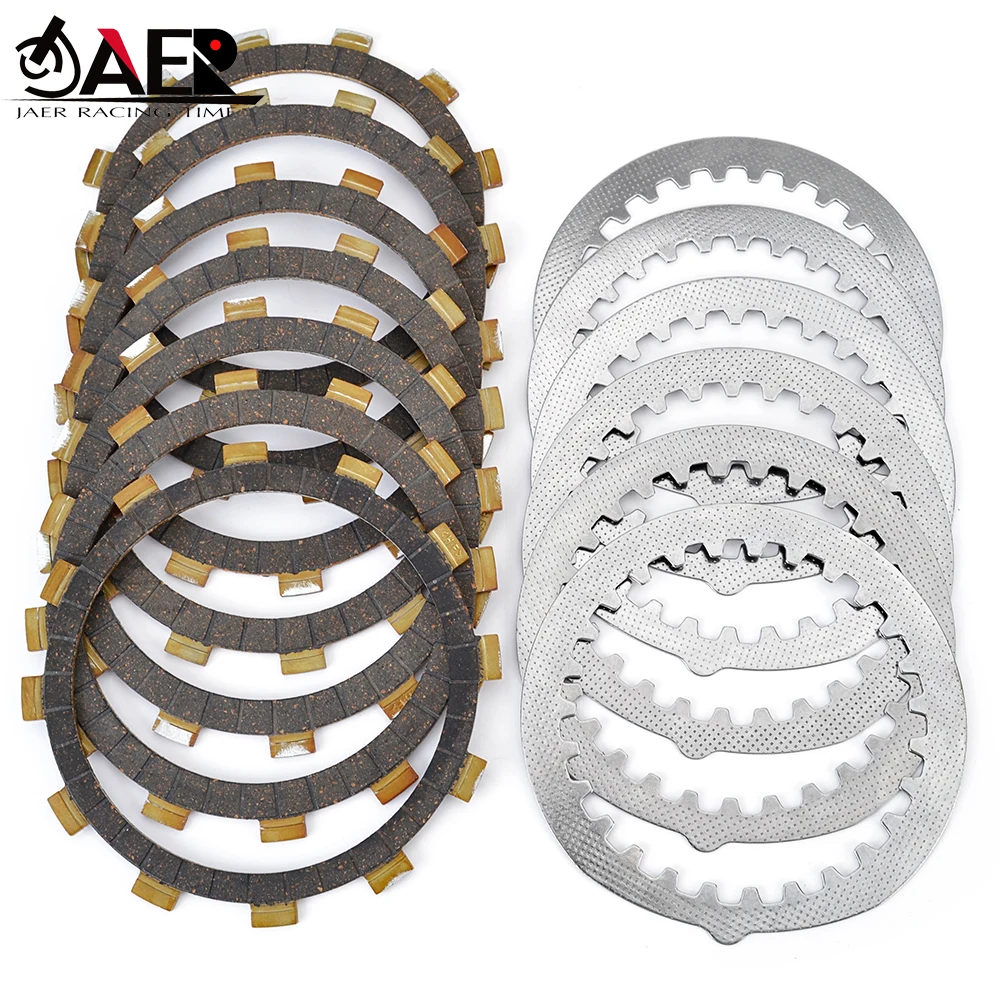 371-16325-00 Fiber Clutch Friction Disc Steel Plates for Yamaha XJ400D XJ400 383-16321-00 4H7-16321-02 4L0-16321-00 5Y1-16331-01