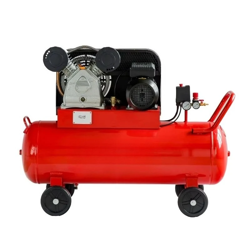Portable Machine Ac 220v 3hp 2.2kw 10bar 100 Liters Belt Air Compressor